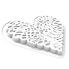 LEVEL HEARTS 580 Форма силіконова "серце" (основа 210х173 h 21 мм, верх 190х155 h 12,5 мм) 580 мл +