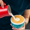 Чашка cappuccino large 260 мл Green stroke B "Verona Millecolori Hand Painted Brush stroke B Green w