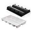 Форма силиконовая "KIT SQ066 TRONCO 58x15" 580x152х76 мм + пластиковая подставка