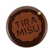MINI TIRAMISU DECOR Силіконовий килимок "MINI TIRAMISU" ø60 h 1.7 mm, 6 шт