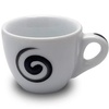 37175 Чашка espresso 75 мл Aria Black "Verona Millecolori Hand Painted Aria Black with Staffage Blac