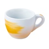 35114 Чашка espresso 75 мл Yellow stroke B "Verona Millecolori Hand Painted Brush stroke B Yellow wi
