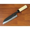30568 Ніж з одностороннім заточуванням Santoku black 165 мм серія "KANEYOSHI"